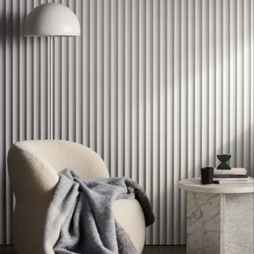 fluted glass panels